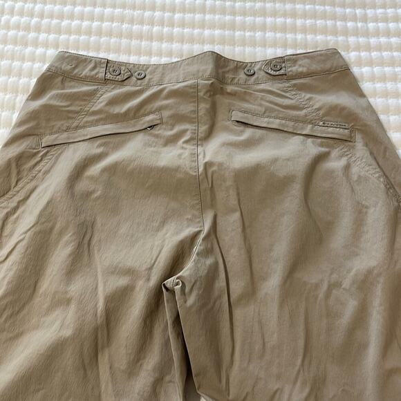 Royal Robbins Khaki Hiker Active Pants Size 6 - Picture 3 of 5